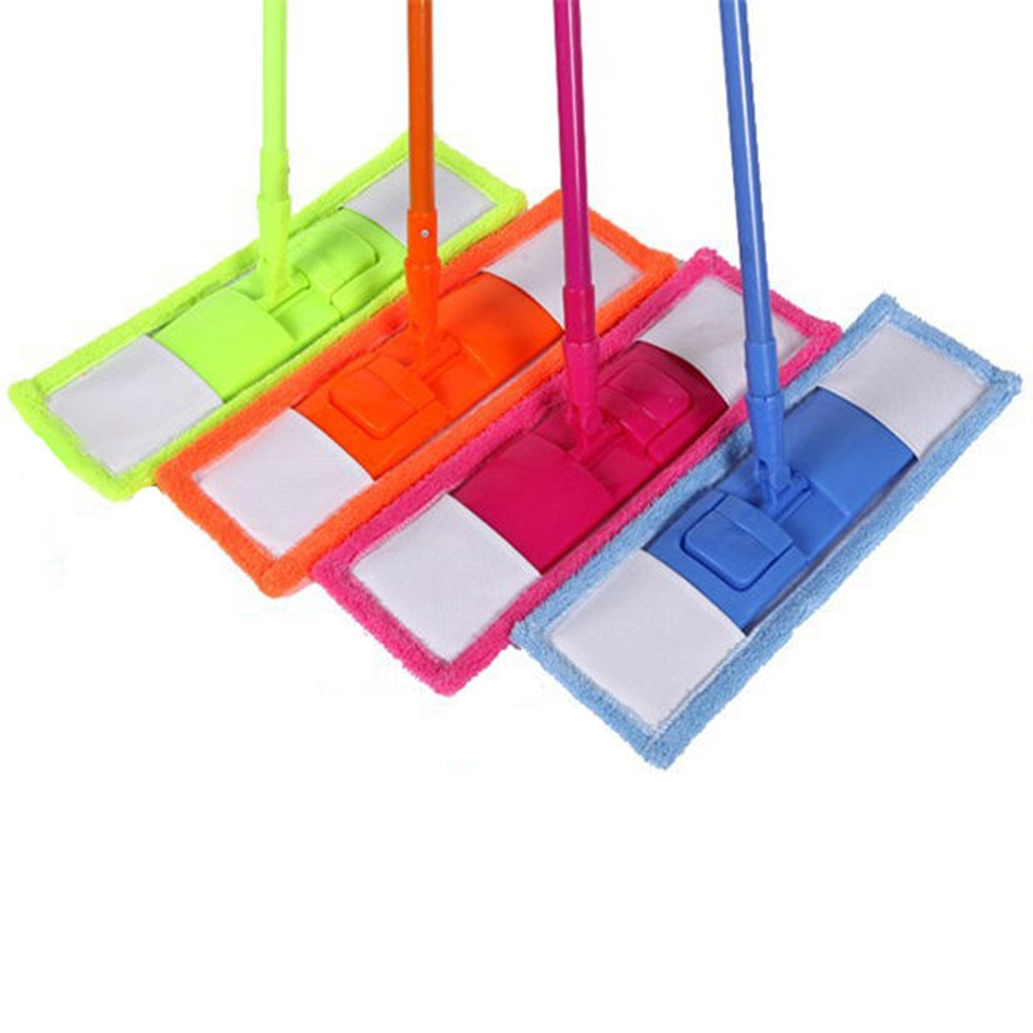 Плоская швабра с микрофиброй для уборки