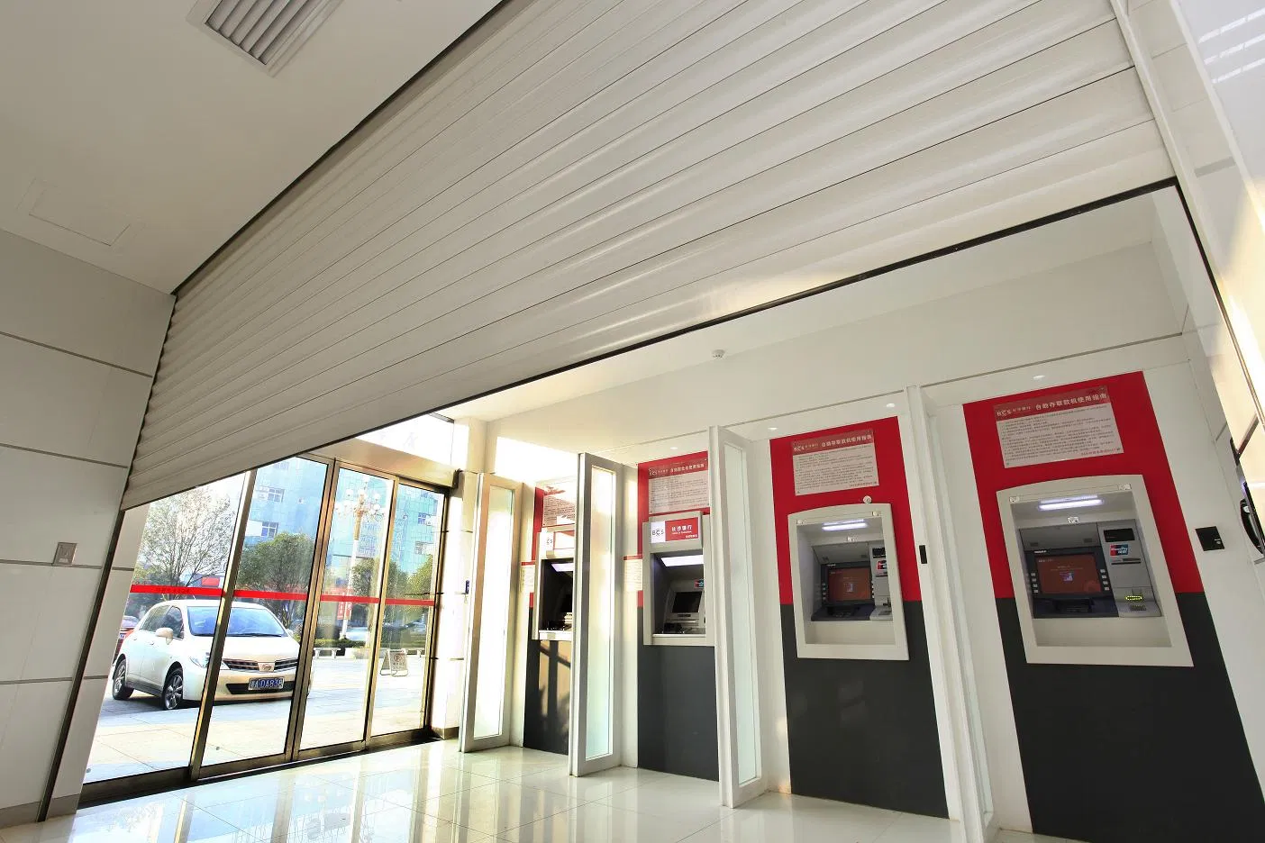 2023 Factory Wholesale Horizontal Window Shade Roof Electric Window Shutters Exterior Automatic Rolling Shutter