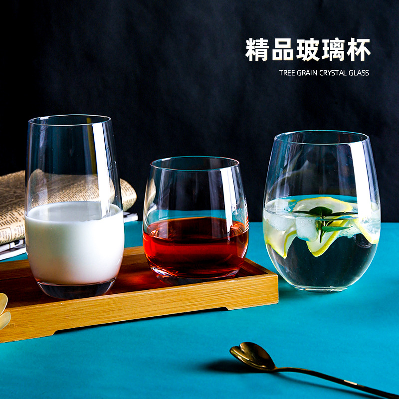 Custom Logo Luxury Heavy Base Wine Glass Tumbler Whiskey Glass