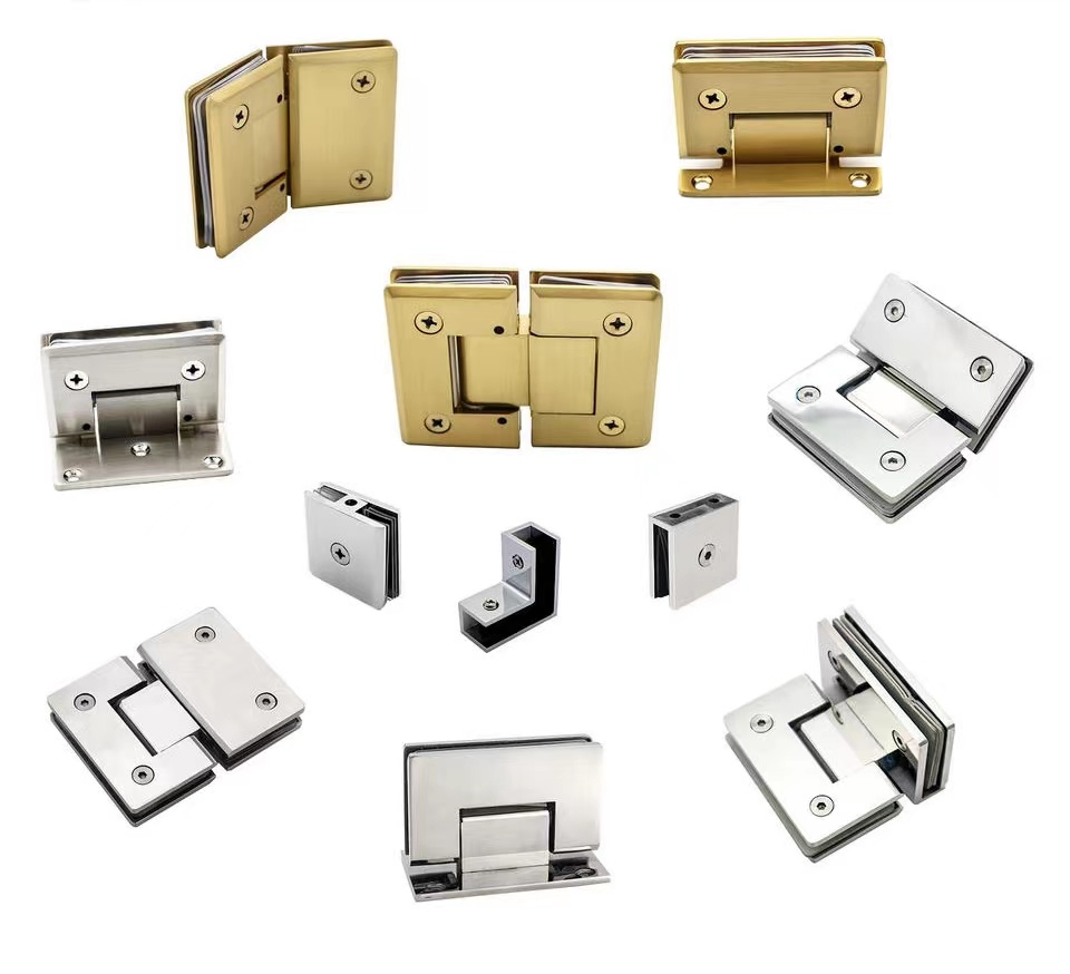 Heavy Duty Hot Selling in America Wall to Glass 90 Degree Stainless Steel Shower Enclosure Screen Glass Door Pivoted Shower Hinges