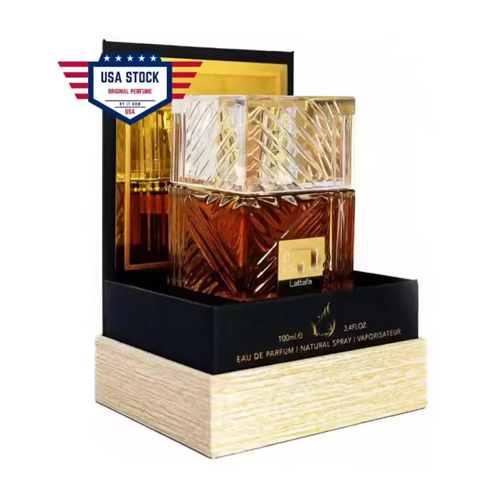 USA EU Warehouse Cosmetic Supplies Elegant 100ml Glass Perfume Bottles with Gold Cap Sprayer - Wholesale Arabic Perfume and Fabricantes De Perfumes Price