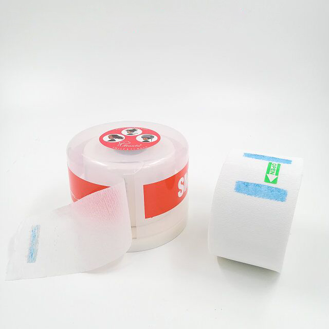 High Quality Hairdressing 80g White Color Neck Paper Roll Neck Strips for Barber Shop