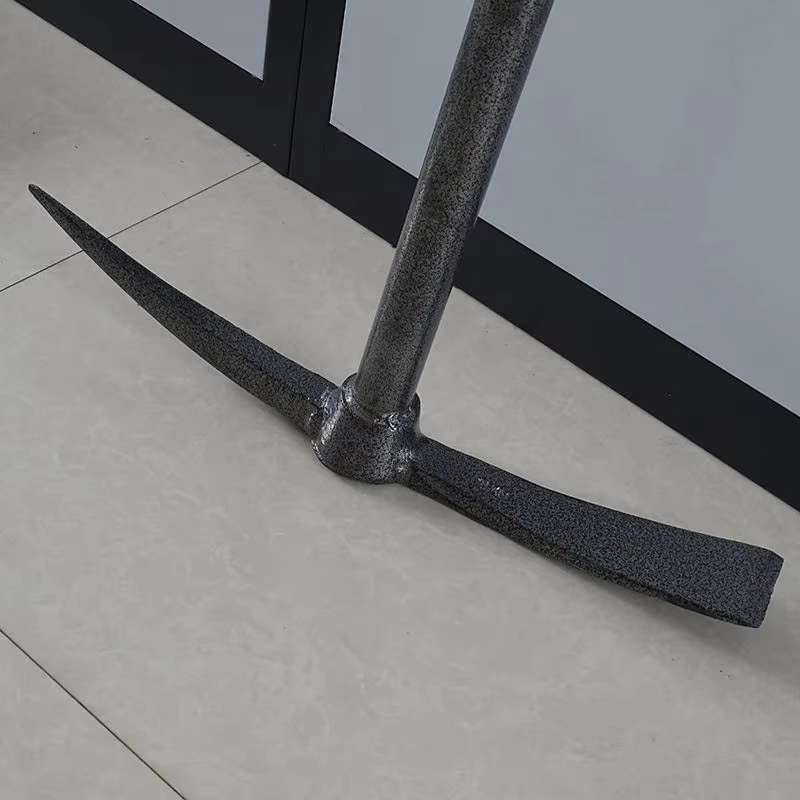 High Quality One-Piece Welded Steel Pickaxe Customizable Farming Hand Tool Garden Pickaxe