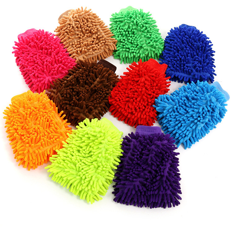 Chenille Material Car Washing Mitt