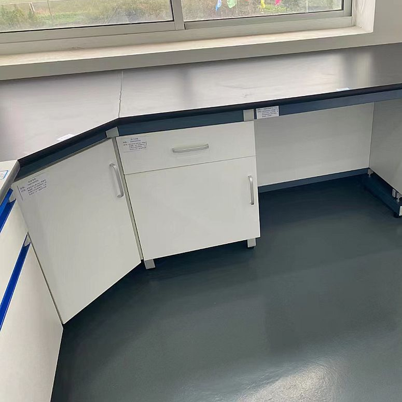 Waterproof Chemical Resistant HPL High Pressure Laminate Work Table Bench