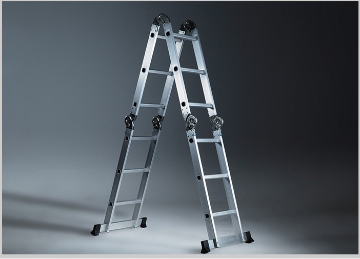 20FT Hot Sale Multi-Purpose Aluminum Foldable Joint Step Ladder (CE & EN131)