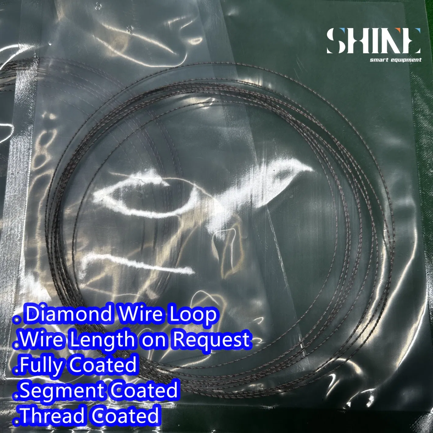 Supper Sharp Endless Diamond Wire Saw Loop for Precision Material Slicing