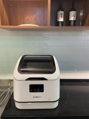 4 Place Setting Portable Counter Top Dishwasher