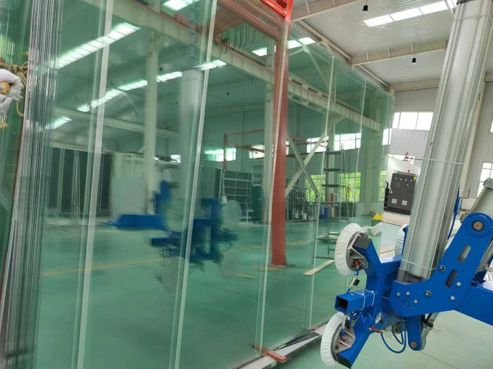 8mm 10mm 12mm Clear Toughened Tempered Glass for Building with Polished Edges