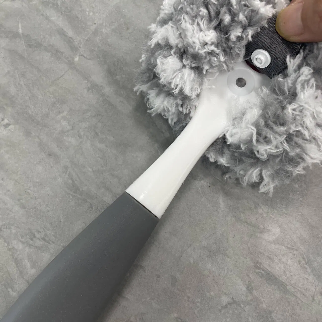 Washable Microfiber PP Handle Duster for Household Cleaning PP Microfiber Duster