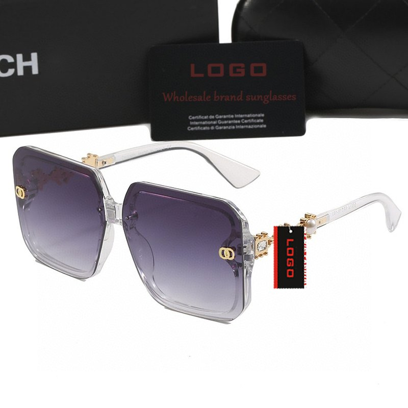 Eyewear Frame Sun Shades Lentes Custom Logo Luxury Unisex Fashion Sunglasses