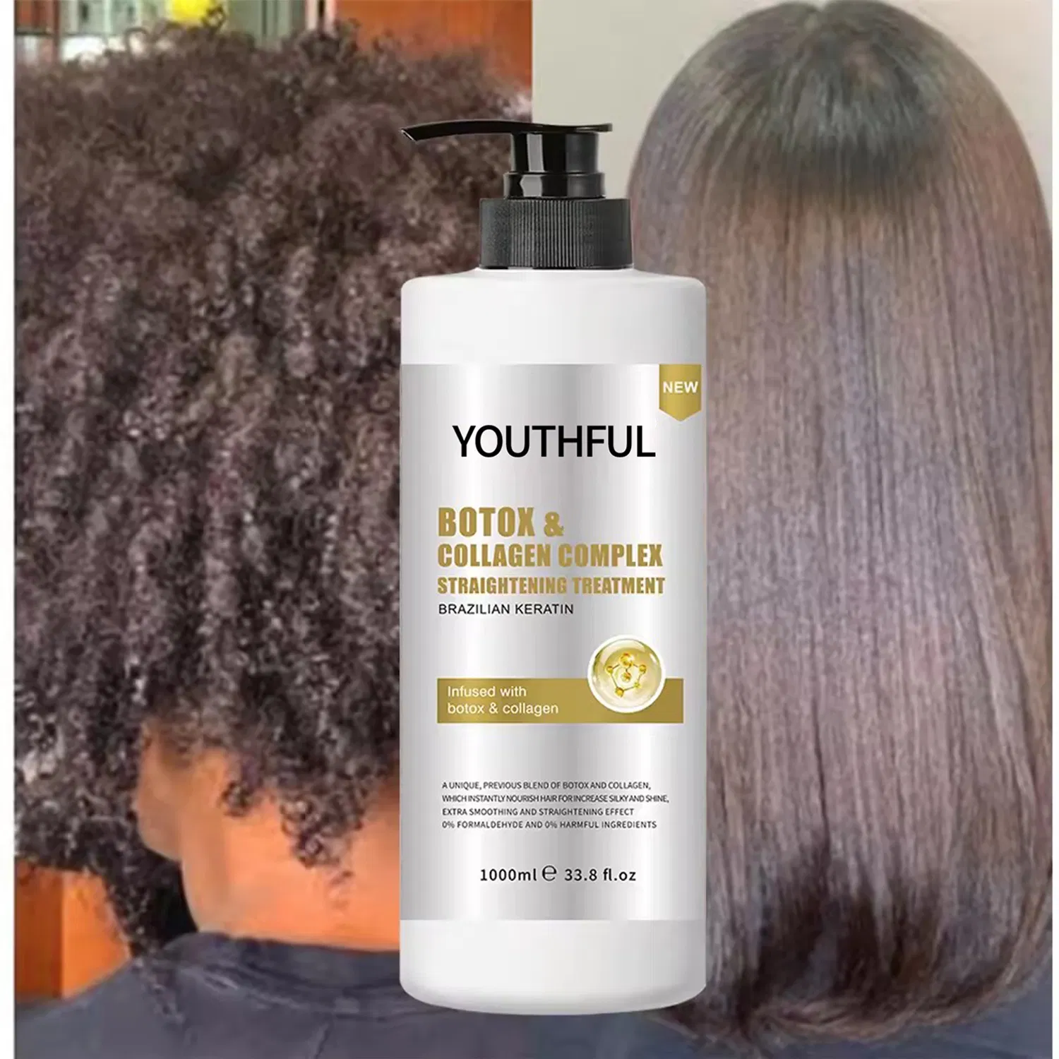 Keratin Hair Treatment Straightening Cream