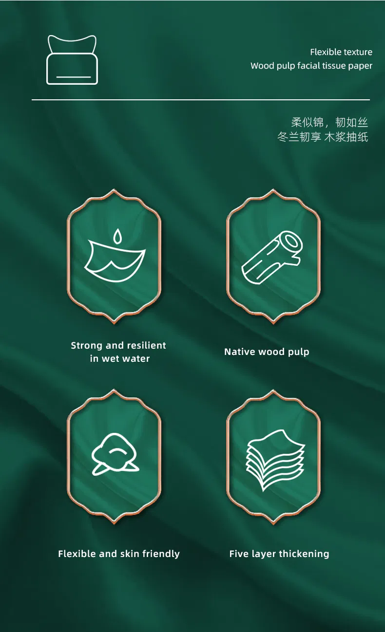 Premium Soft Eco-Friendly Tissue Paper for Sensitive Skin Customization and Free Samples