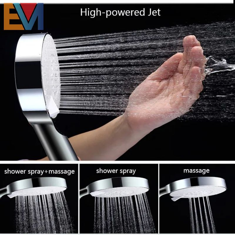 Rainfall SPA Water Saving Hand Shower Head for Bathroom