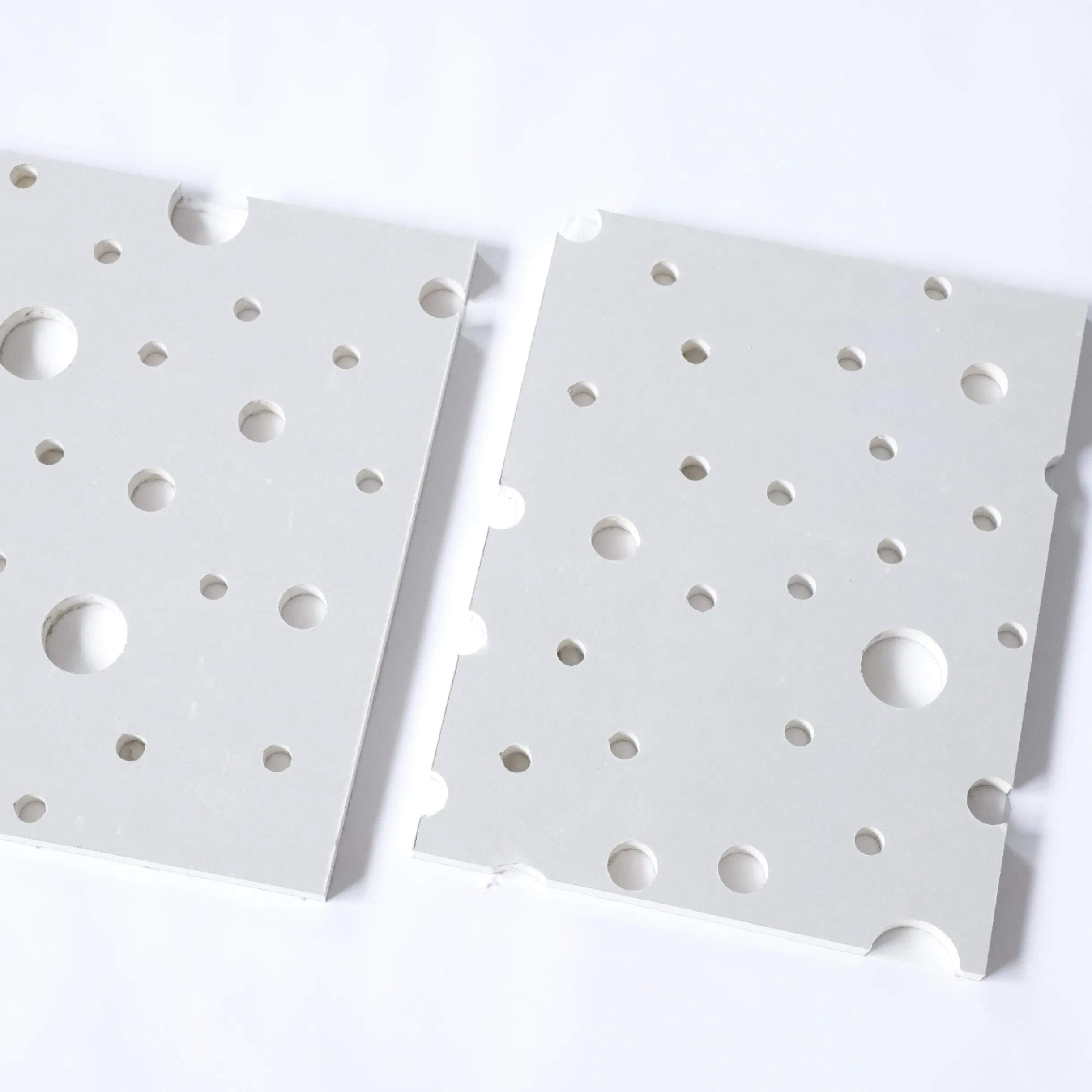 Versatile Tapered Edge Gypsum Board Featuring Various Perforation Designs