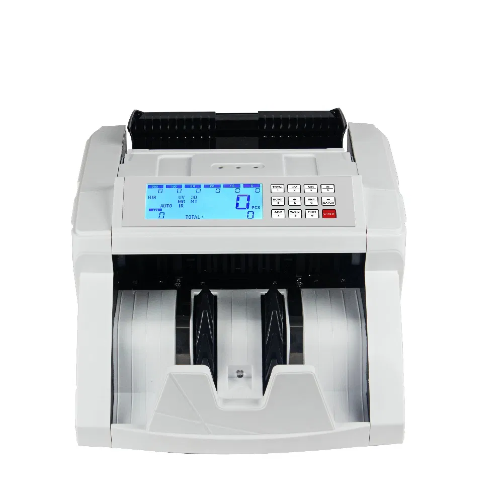Al-5200 Counter Cash Note Mix Value Counting Machine with UV Mg1 Mg2 Mg3