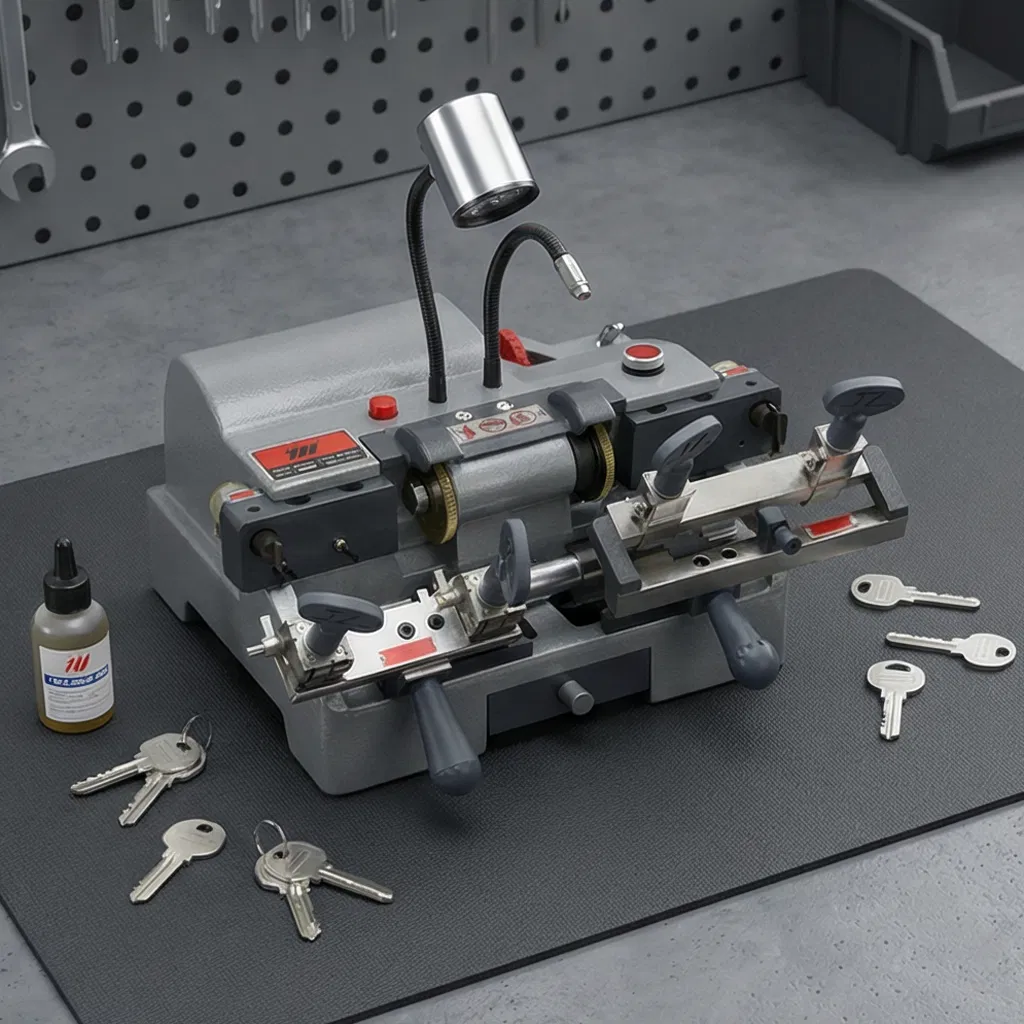 Jingzhun Horizontal Key Cutter 110V/220V: Durable Locksmith Tool