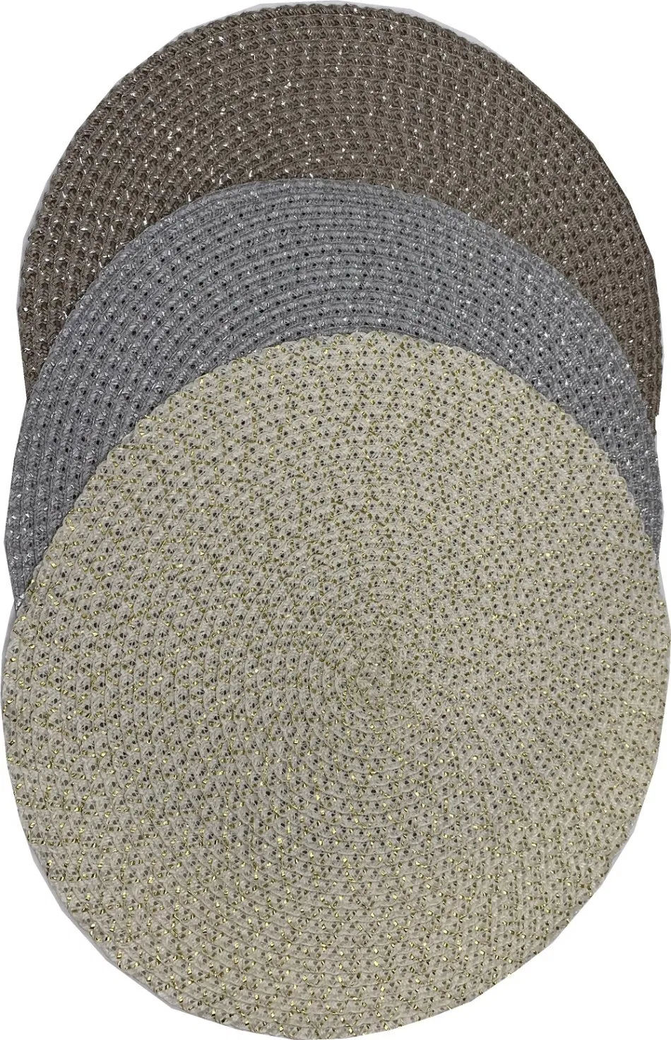 Colorful Weaved Plastic Placemat with Good Quality