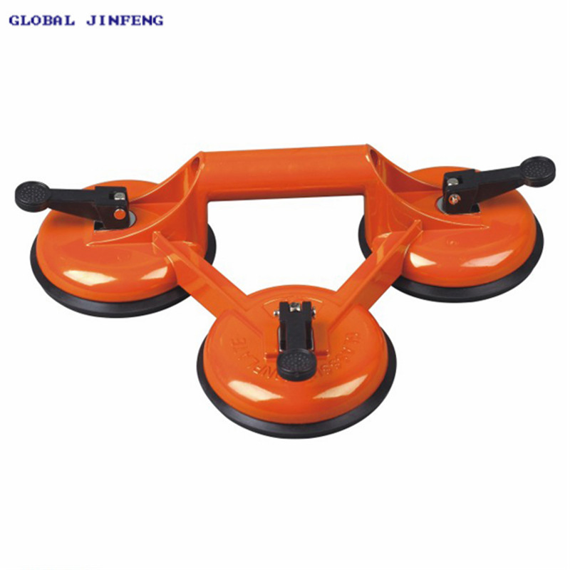 Hand Tool Manual Glass Sucker Suction Cup with Three Cups
