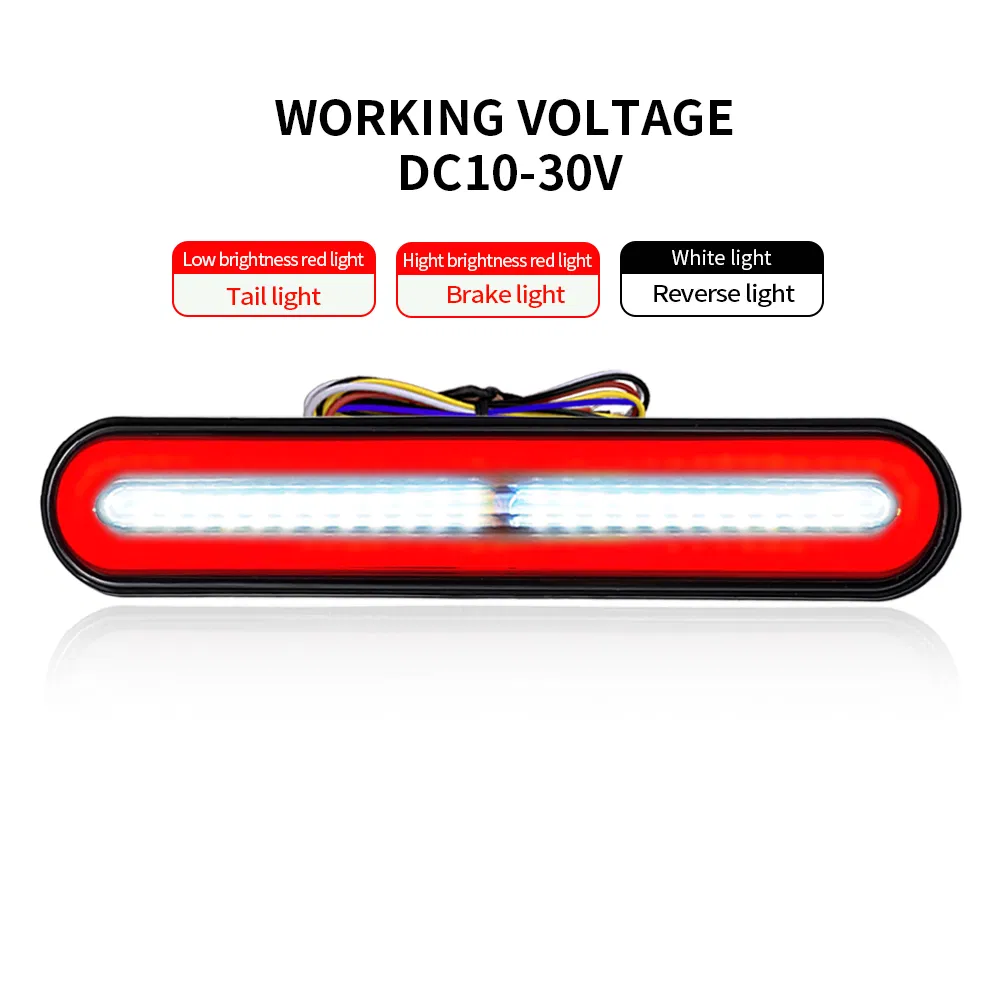 Светодиодный задний фонарь для грузовиков с последовательным поворотником