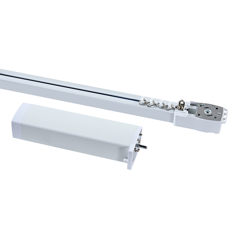 Motorized Splicing Curtain Kit Slide Curtain Motor Track with WiFi