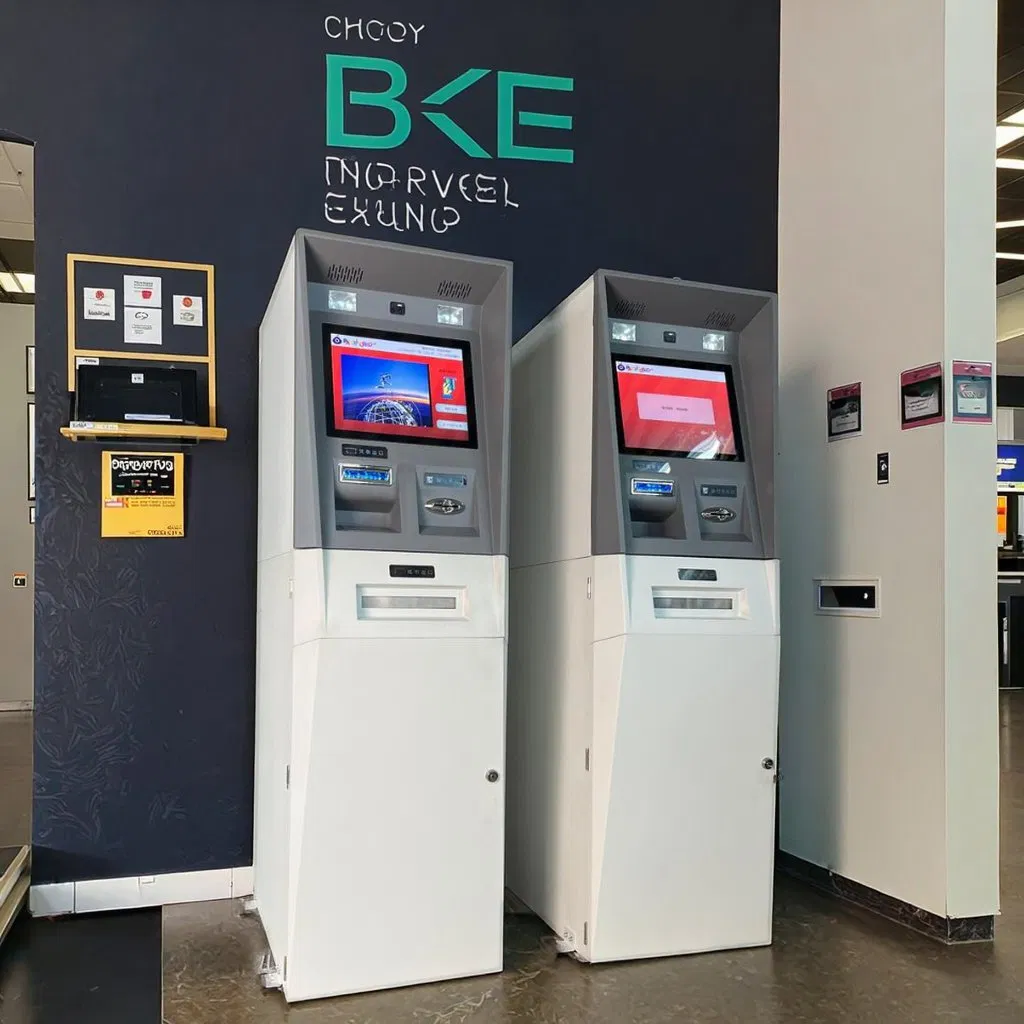 Self Service Touchscreen Automatic Cash Withdrawal Machine Custom ATM Payment Kiosk