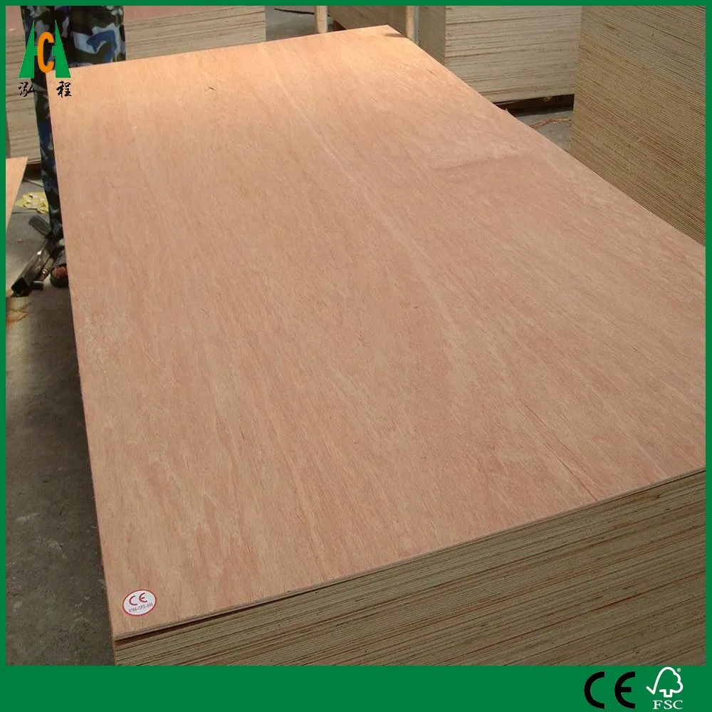 Factory-Poplar Core Commercial Plywood Board for Furniture