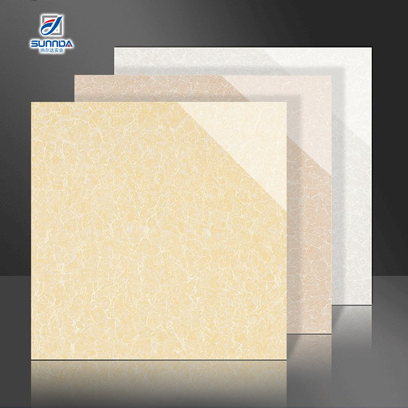 Polished Porcelain White Pulati Nano-Polished Double Loading Porcelain Floor Tile