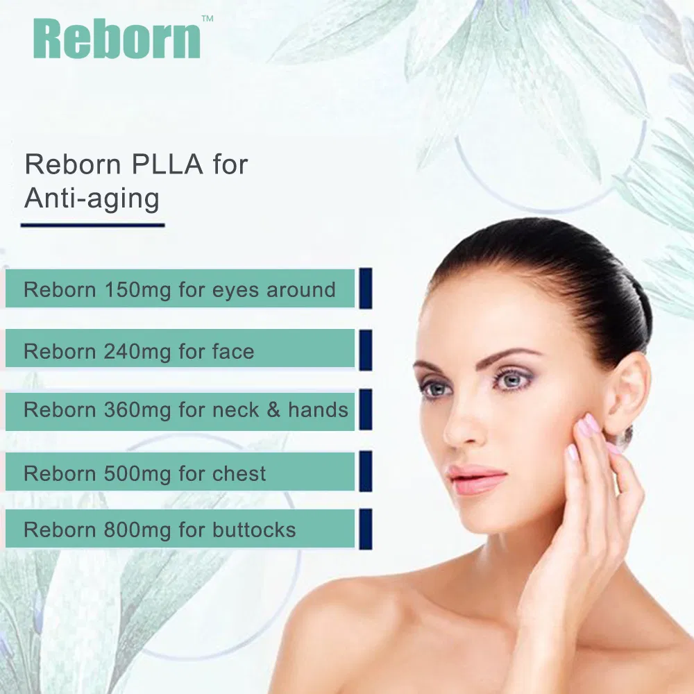 High-Efficacy Dermatological Cosmetic Surgery Injectable Anti-Aging Get Rid of Wrinkles Reborn Plla Filler for Cheek and Facial Volume Enhancement Treatment