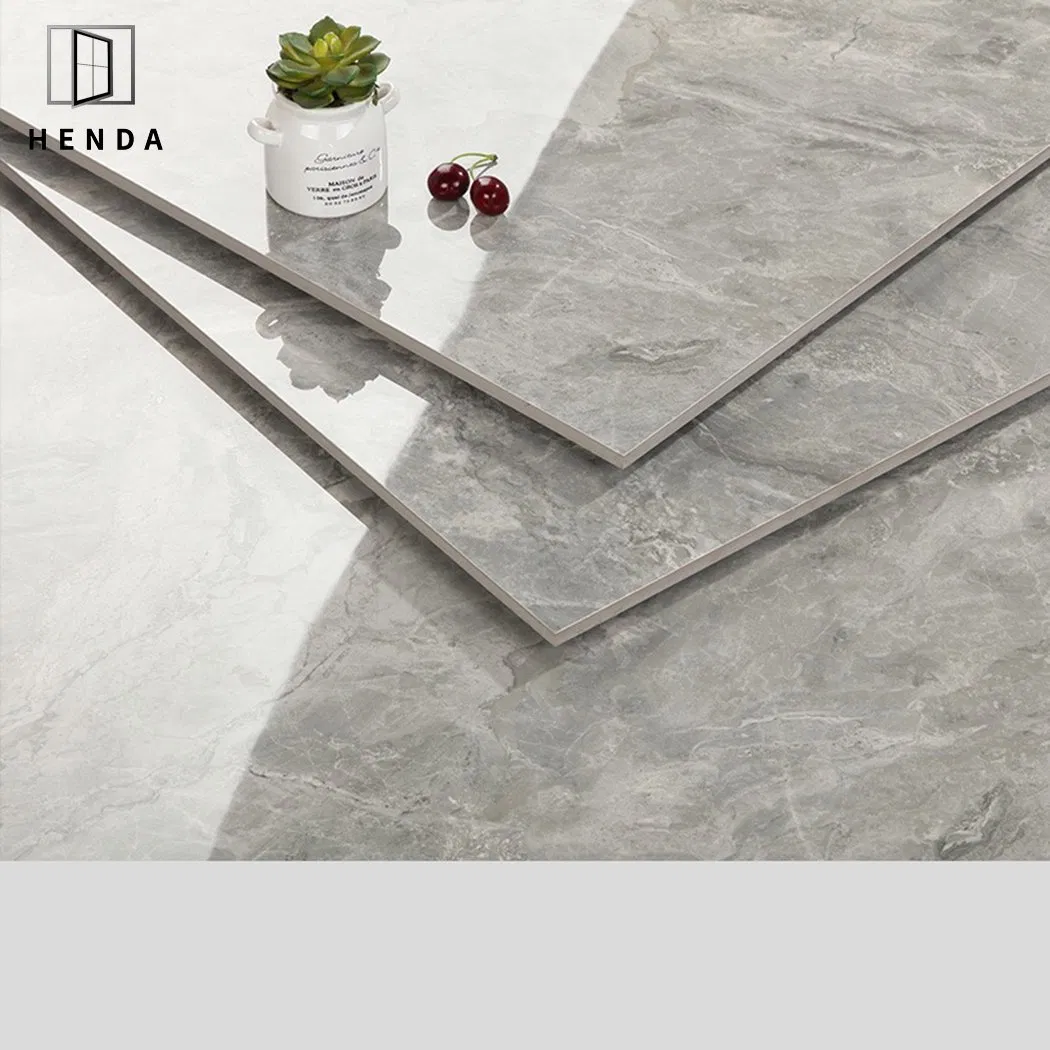 60X60 Good Quality Double Loading Wooden/Vinyl/Spc/PVC/UPVC Floor Tiles Wall/Bedroom Polished Porcelain Ceramic Floor Tile