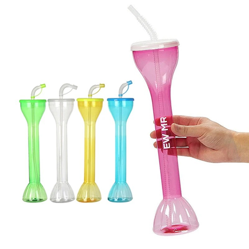 Долговечная пластиковая кружка Yard Cup с трубочкой, 20 oz