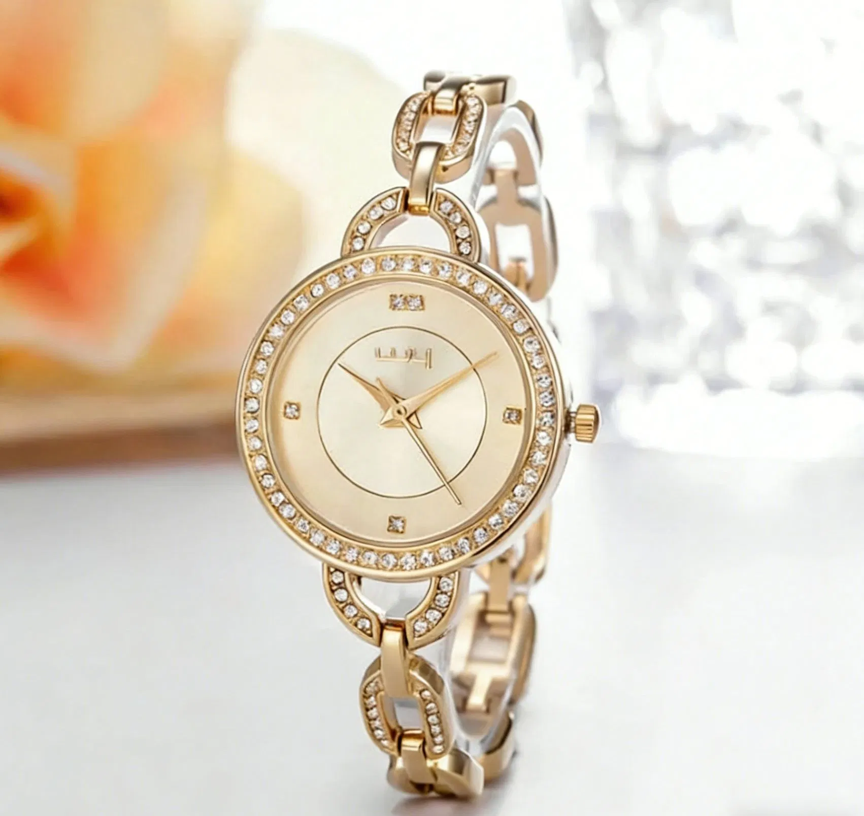 Custom Logo Watch Stainless Steel Watch (WY-039A)