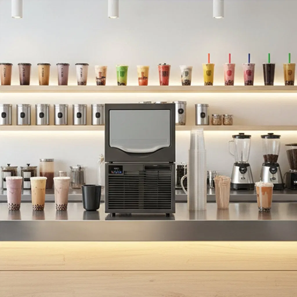 Advanced Customizable Granular Ice Machine for Mineral Block Ice