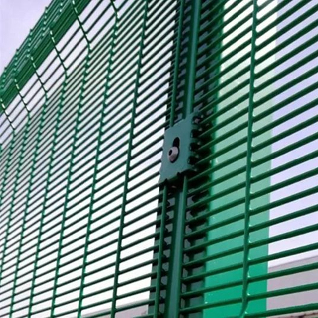 PVC Coated Welded Mesh Fence 358 Anti-Climbing Fence