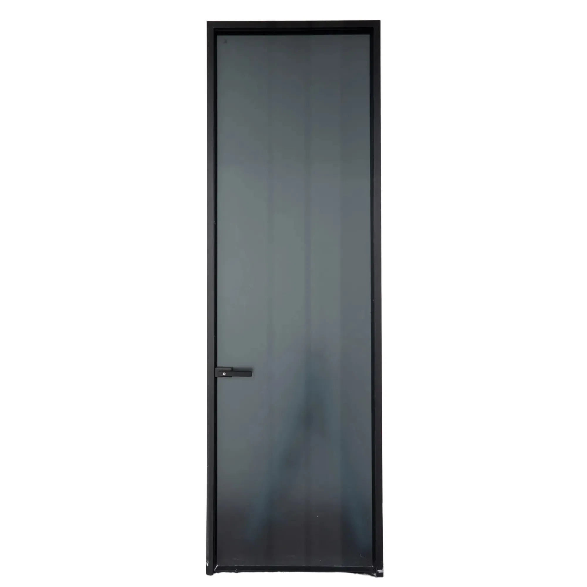 Угловая душевая кабина со стеклянной дверью 8 мм