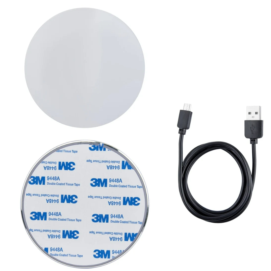 Sublimation Blank Wireless Chargers Printable Tempered Glass Custom Phone Chargers