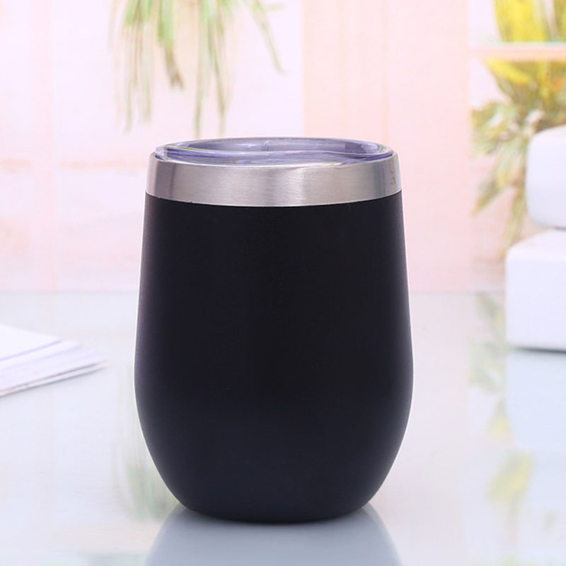 Яйцевидная кружка 12oz из нержавеющей стали, мультиколор