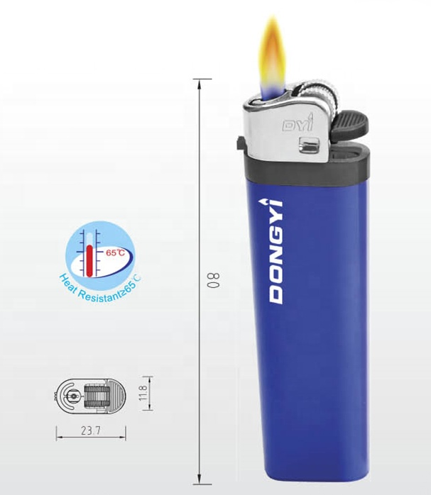 Dy-016 Type ISO9994 Certificated Disposable Gas Flint Lighter with High Quality