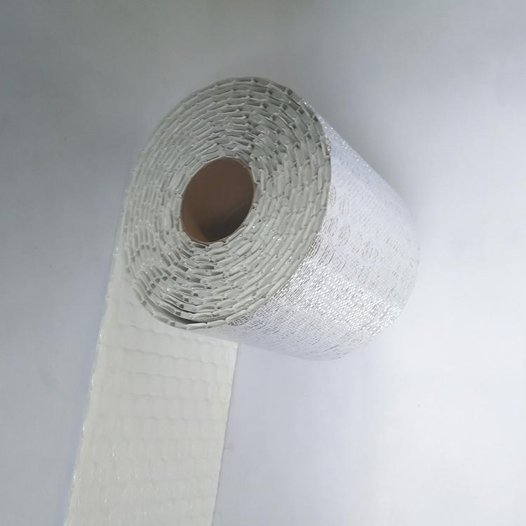 Reflective-Fire-Retarded Aluminum Foil Woven Bubble White PE Film for Wall Insulation