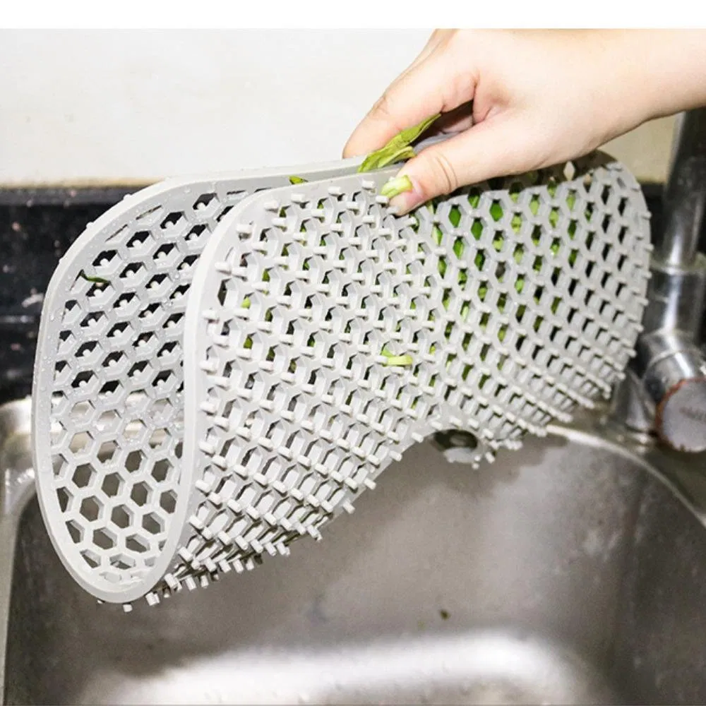 Non-Slip Heat Resistant Silicone Pad Mesh Trivets Hot Dishes Holder Ai21878