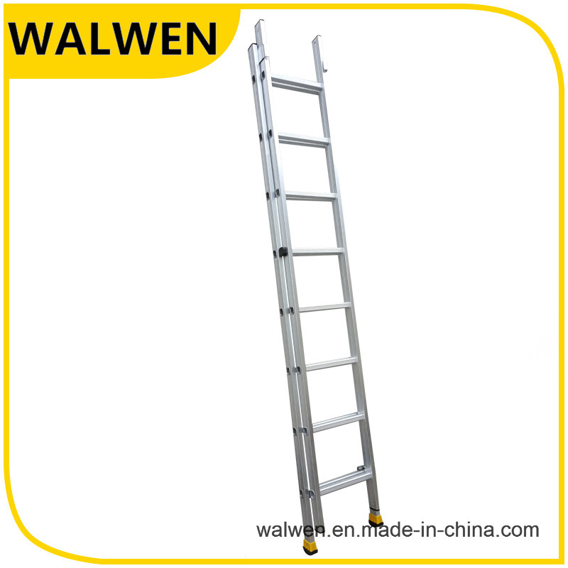 2 Section Multi-Purpose Aluminum Telescopic Folding Ladder