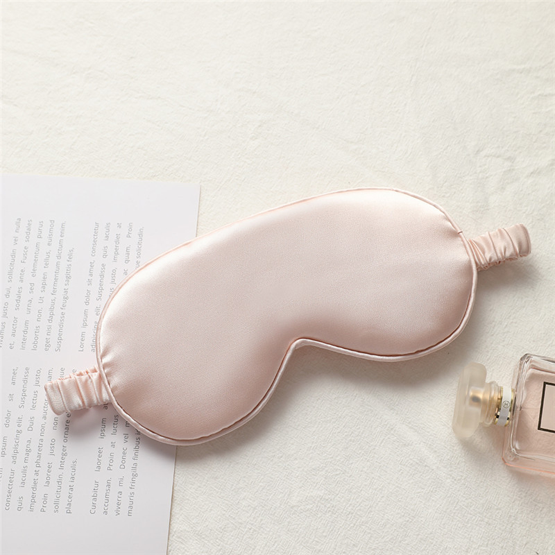 Reusable Blackout Adjustable Lash Extension Satin Sleeping Mask