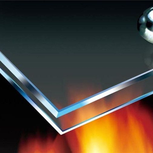 Fireproof Glass Heatproof Insulating Glass Fire Resistant Glass for Public Places