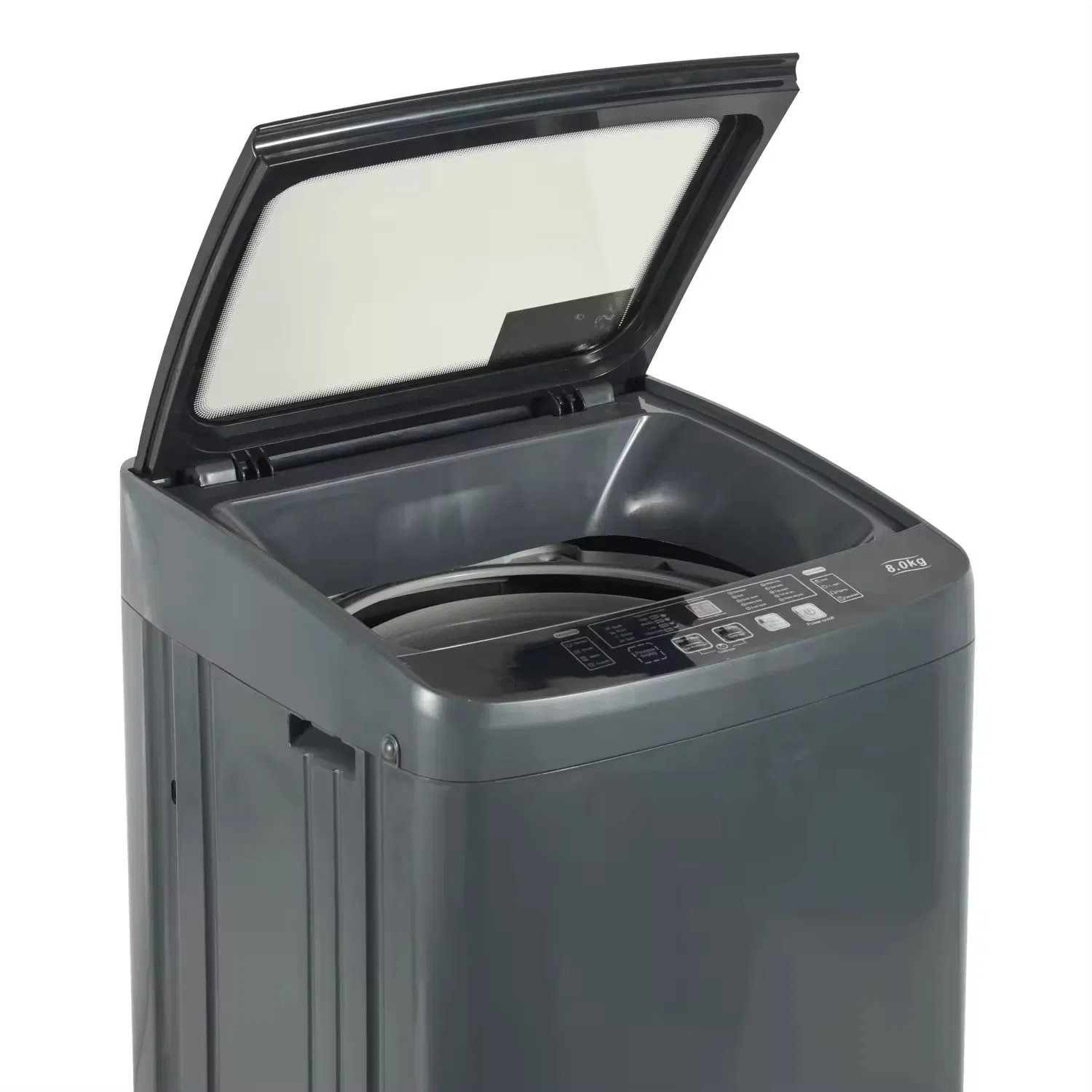 Wave-Wheel Top-Loading Single Cylinder Stainless Steel Laundry Dehydrating Washing Machine