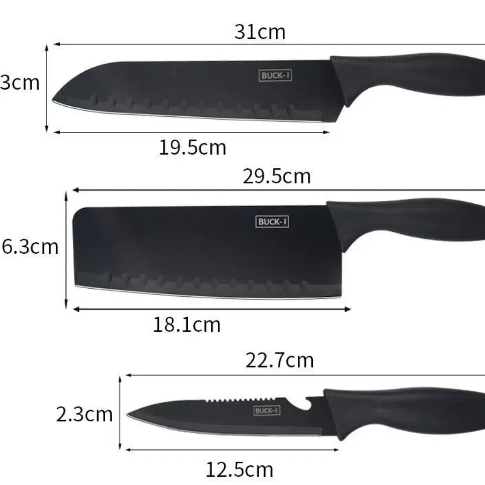 Wholesale Luxury High Quality 7 PCS Stainless Steel Cutlery Set