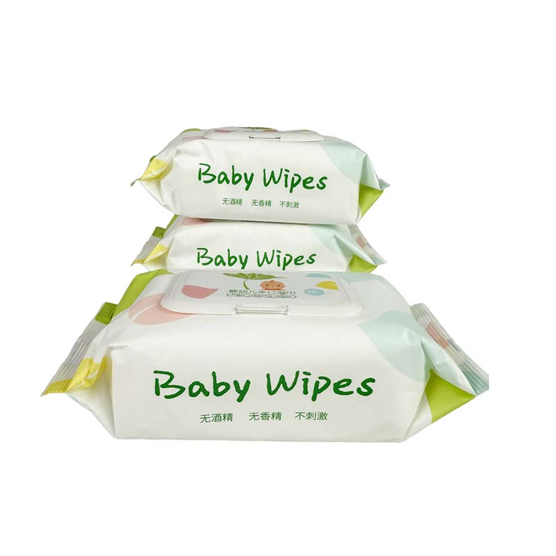 Cleaning Wipe Bamboo Biodegradable Soft Cotton Baby Care Wet Wipe