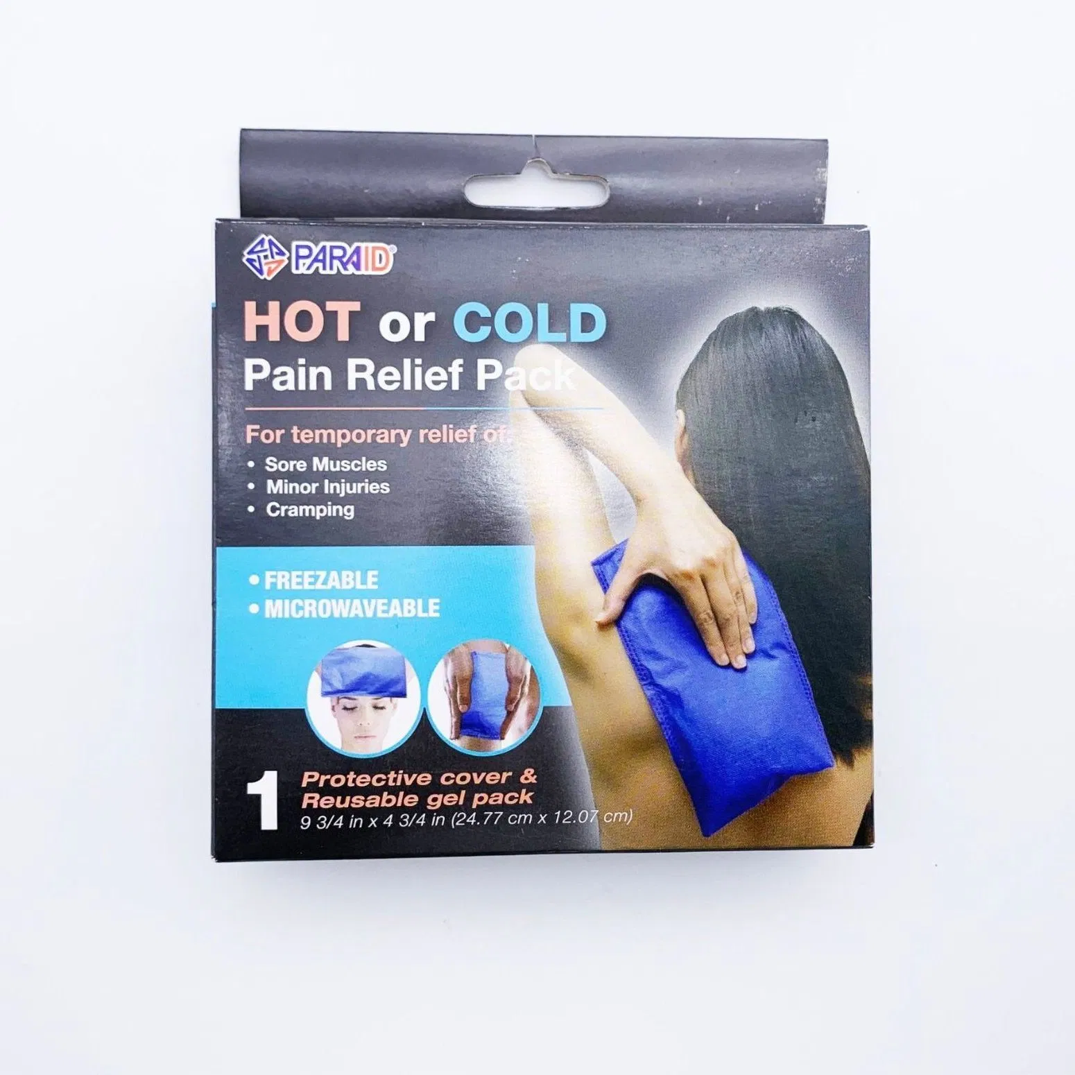 Manufacture 4.5*8cm Reusable Medical Therapy Hot or Cold Pain Relief Pack
