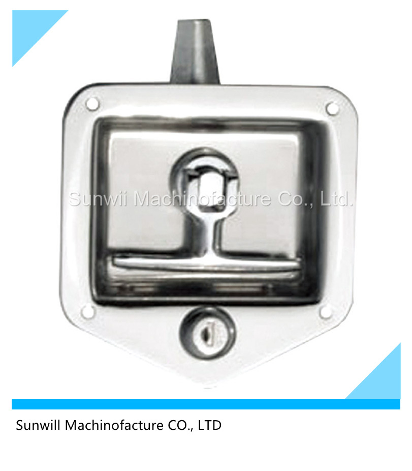 Black Stainless Steel Box Paddle Latch, Tool Box Lock