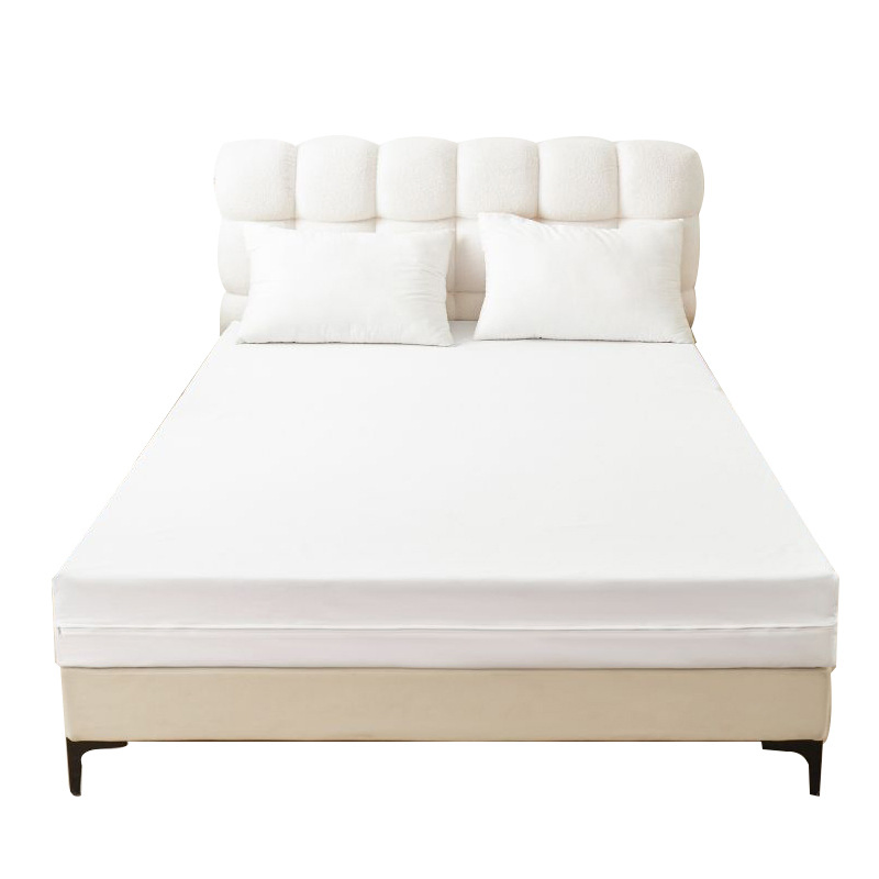 Skin-Friendly Fabric Soft and Comfortable, Breathable, 6-Sided Box Spring Waterproof Mattress Cover
