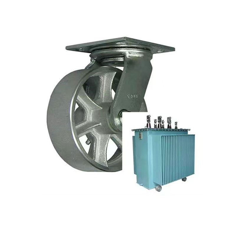 High Quality Heavy Duty Two Threaded Holes Caster Wheels for Transformer